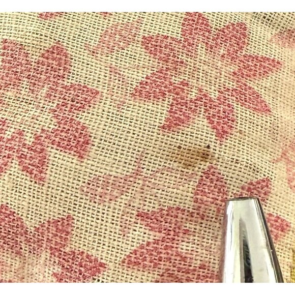 Vintage 1950s Handmade Patchwork Quilt Scottie Dog w Collar Pillow 14X14 Stuffie - Picture 4 of 10